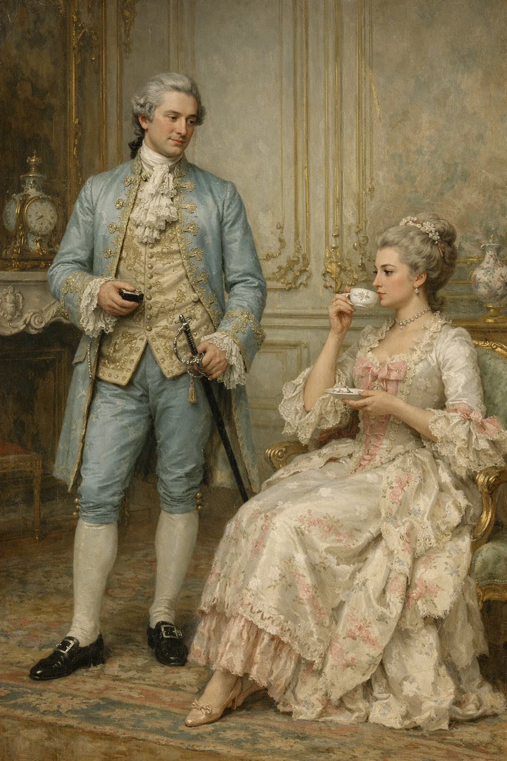 Retratos Rococo Rococo (1710–1789): Manners, Weapons, Warfare, and the Cult of ...